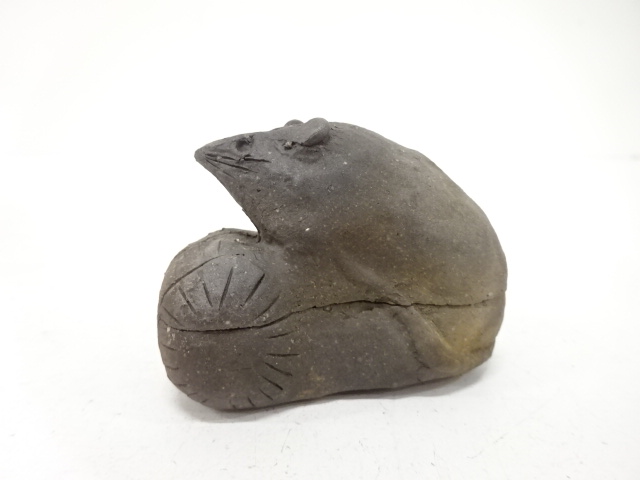  南山窯　目黒威徳造　子　香合